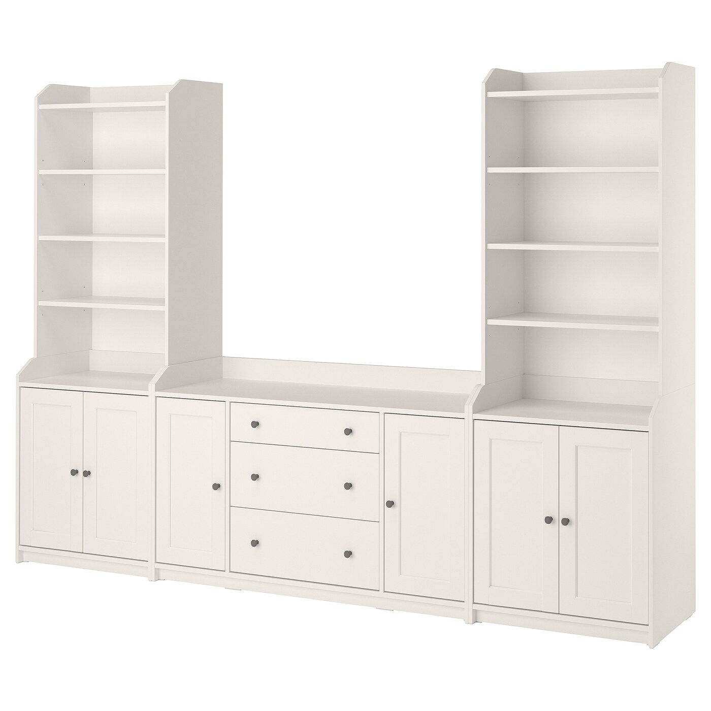 HAUGA storage combination white - IKEA