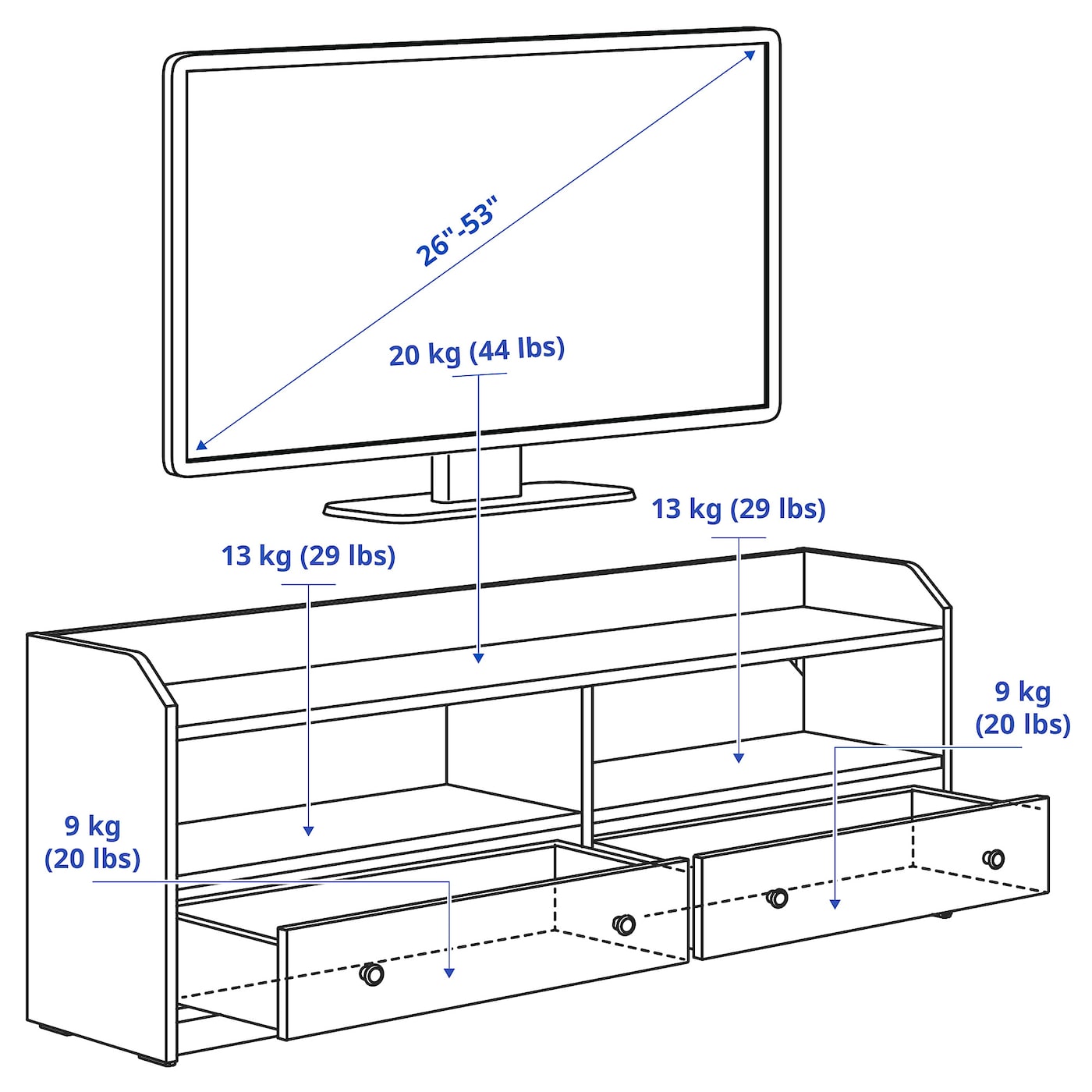 IKEA テレビボード HAUGA 0949272_pe799595_s5.jpg