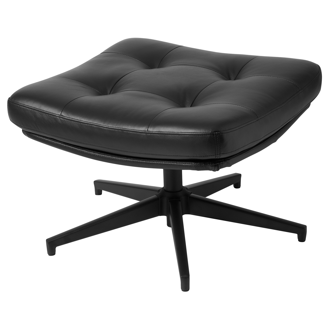 HAVBERG footstool Grann/Bomstad black - IKEA