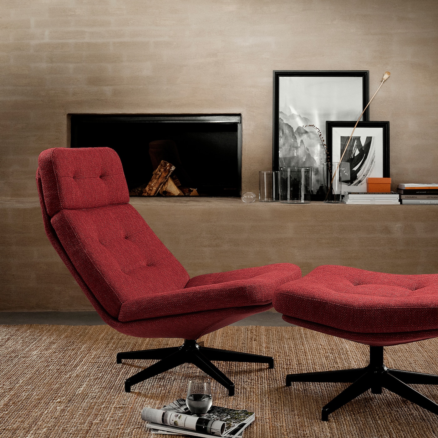 Swivel armchair ikea discount