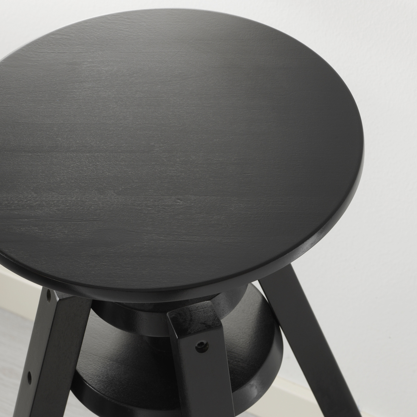 HÅVERUD / DALFRED table and 4 stools black/black - IKEA