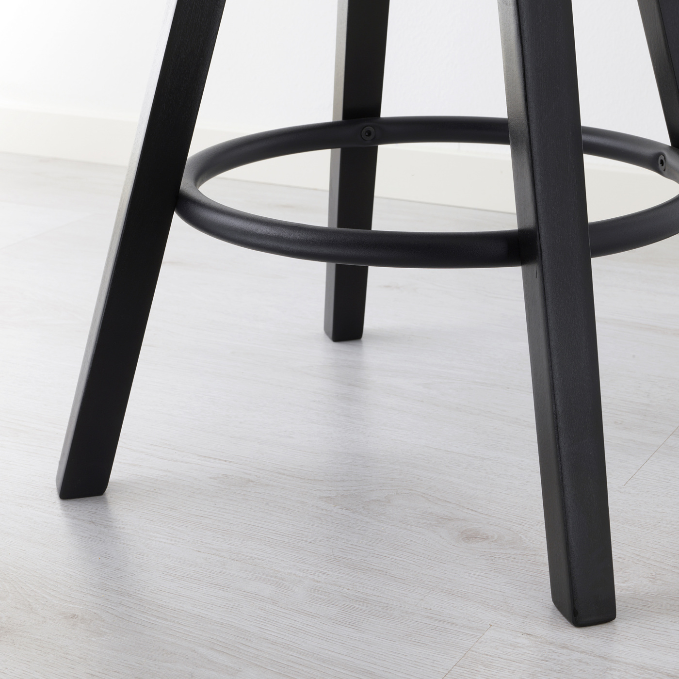 HÅVERUD / DALFRED table and 4 stools black/black - IKEA