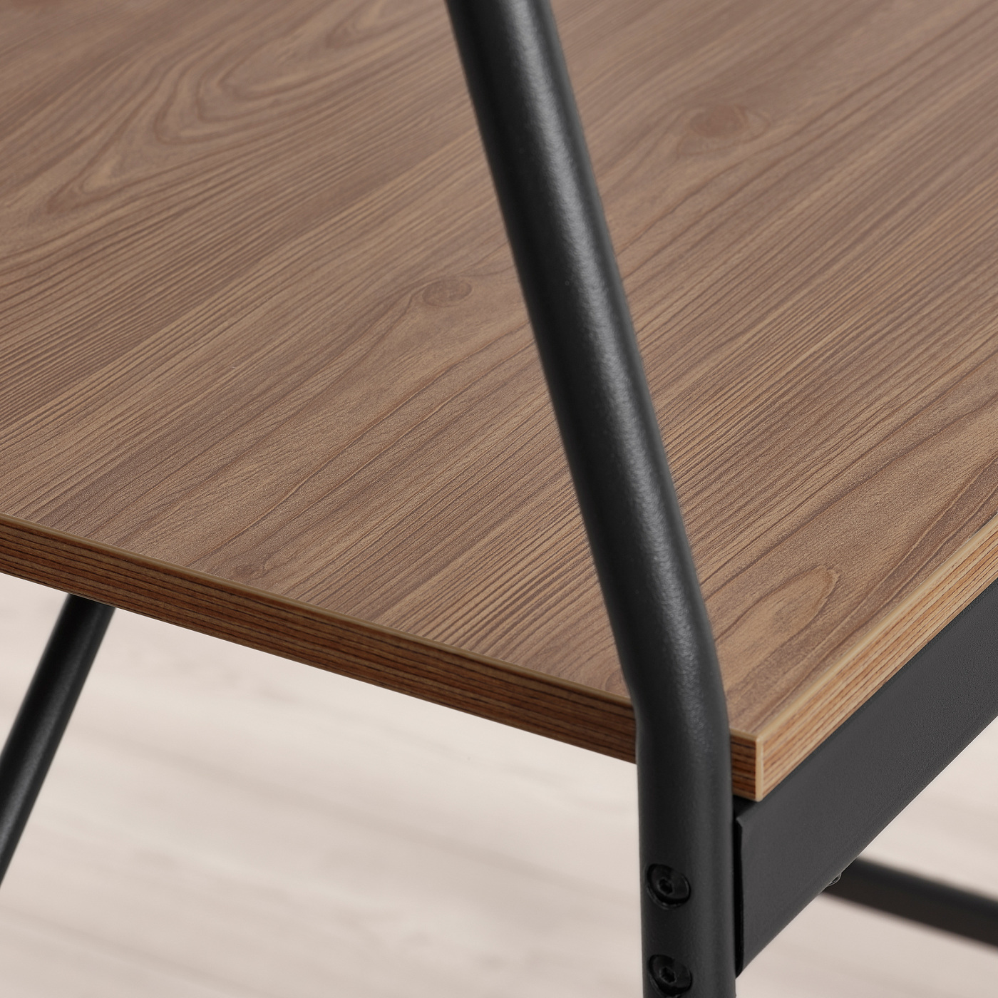 HÅVERUD / DALFRED table and 4 stools black/black - IKEA
