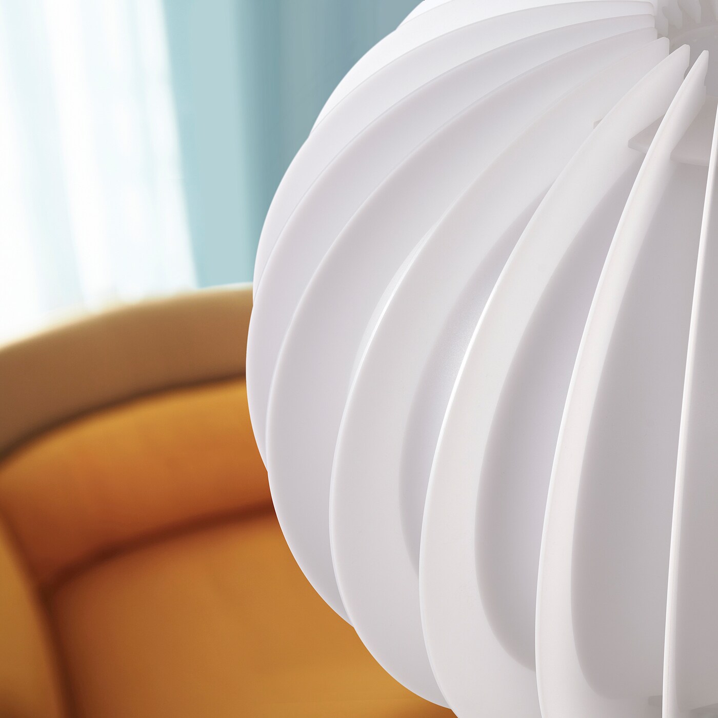 HAVSFJÄDER pendant lamp shade white - IKEA