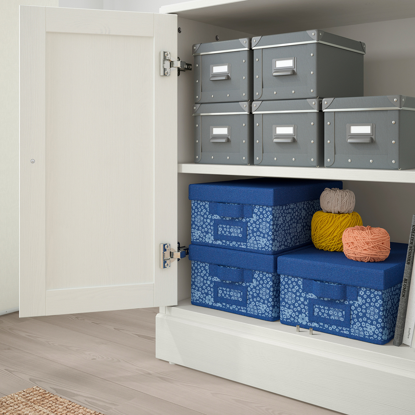 HAVSTA cabinet with plinth white - IKEA