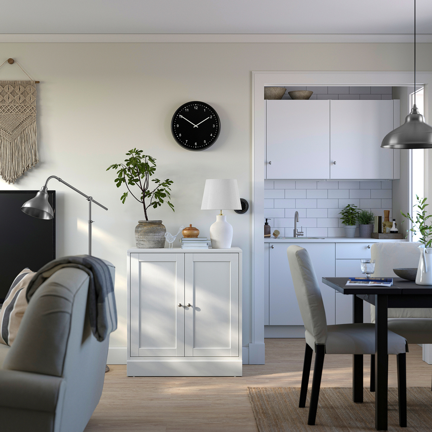 HAVSTA cabinet with plinth white - IKEA