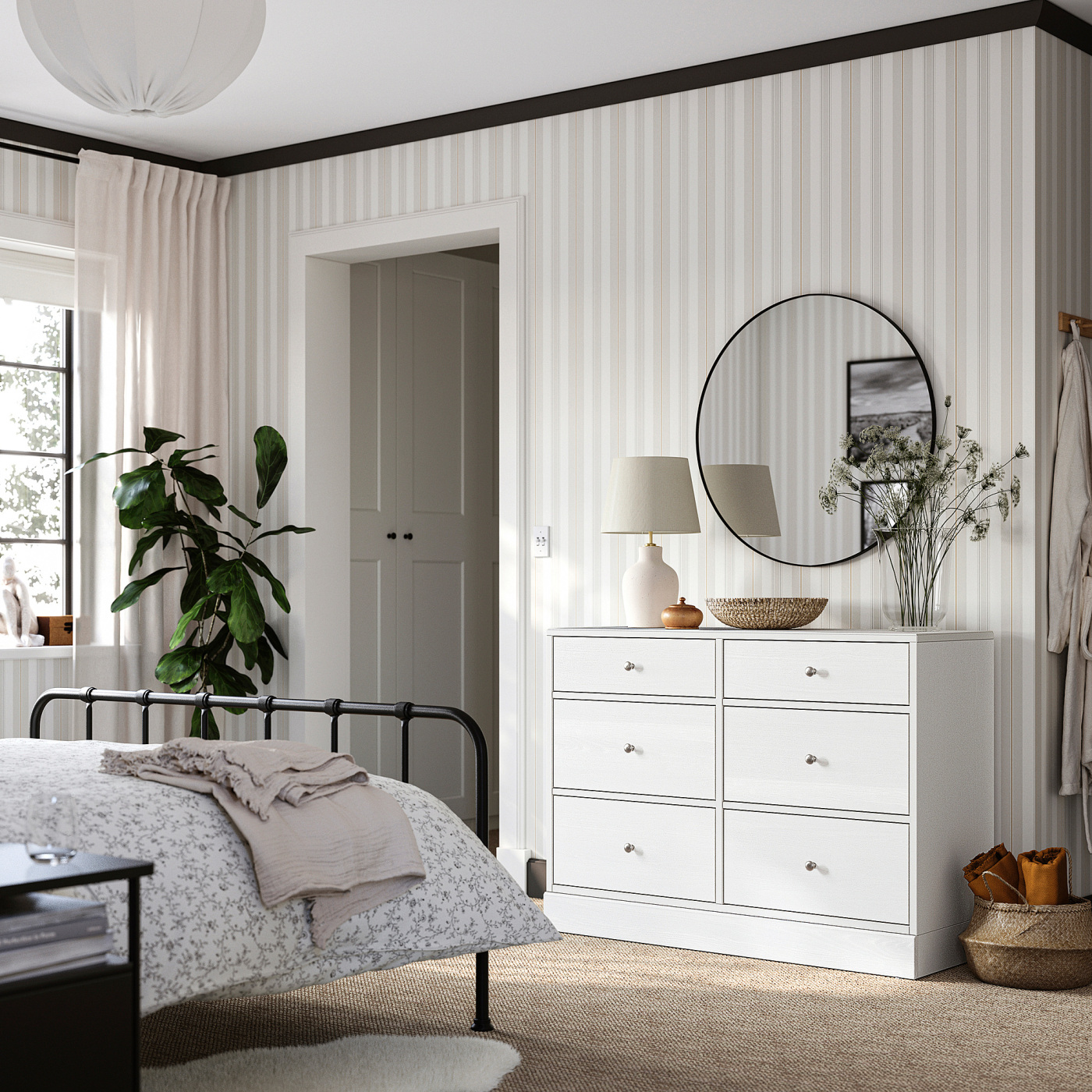 HAVSTA chest of 6 drawers white - IKEA