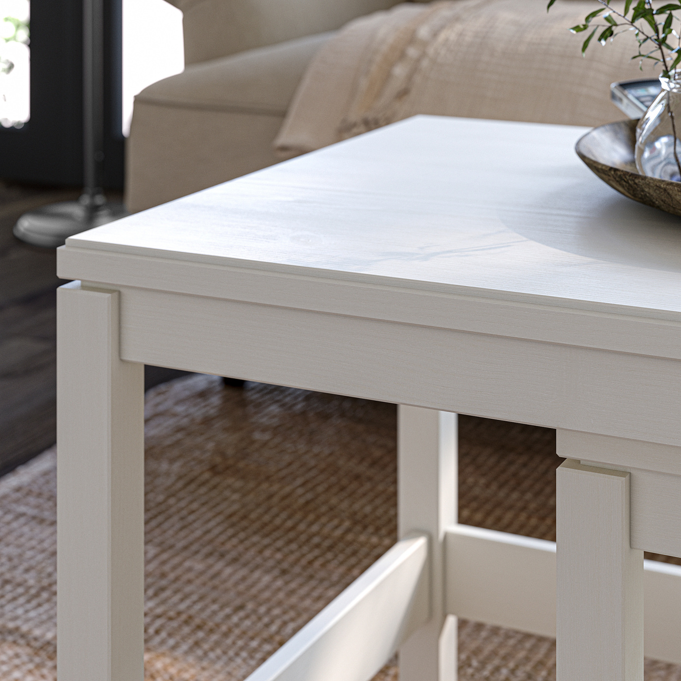 【希少】IKEA HAVSTA ハーヴスタ ネストテーブル2点セット ホワイト HAVSTA nest of tables, set of 2 white - IKEA