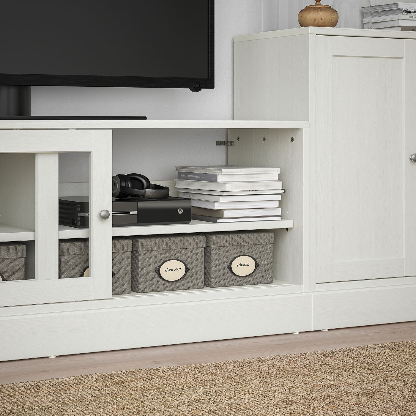 HAVSTA TV storage combination white - IKEA
