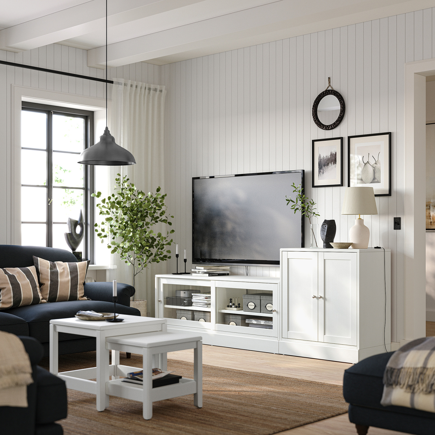 HAVSTA TV storage combination white - IKEA