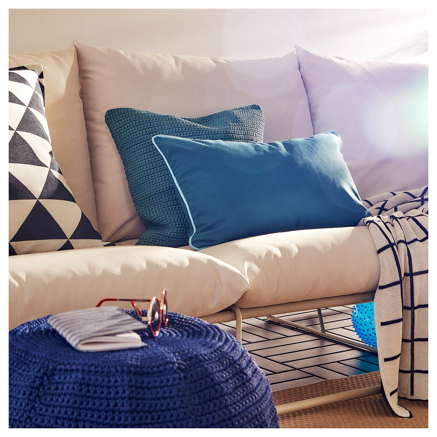 IKEA HAVSTEN ハーヴステン　クッション3つ付き IKEA HAVSTEN ハーヴステン クッション3つ付き IKEA HAVSTEN