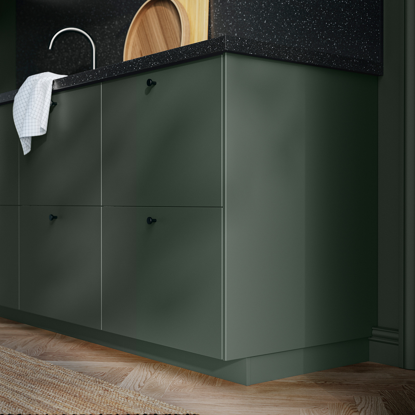 HAVSTORP cover panel deep green - IKEA
