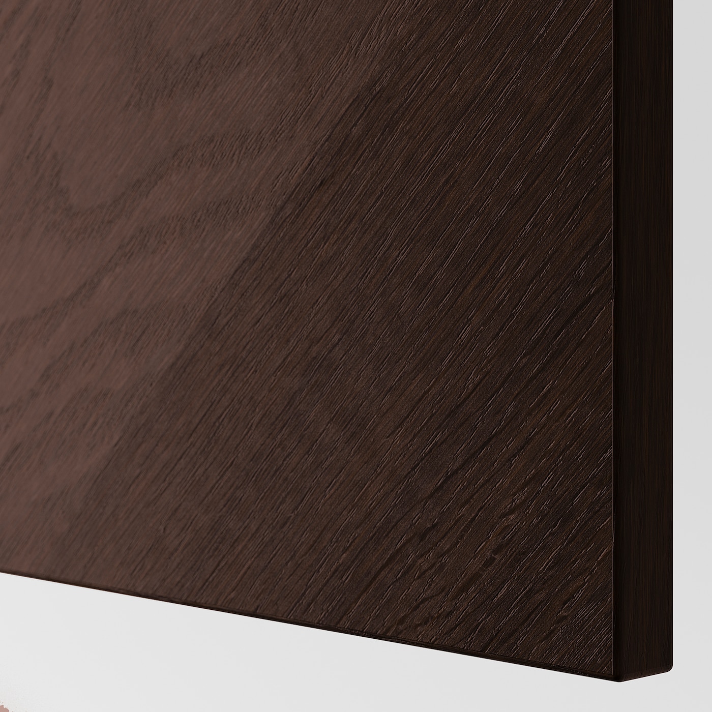 HEDEVIKEN door dark brown stained oak veneer - IKEA