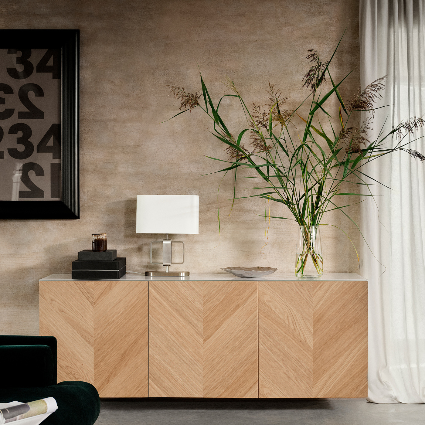 HEDEVIKEN door oak veneer - IKEA