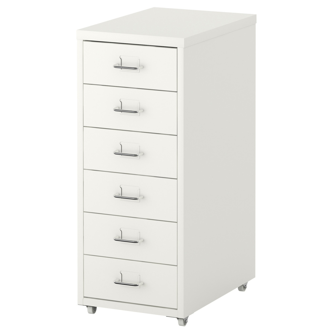 HELMER drawer unit on castors white - IKEA