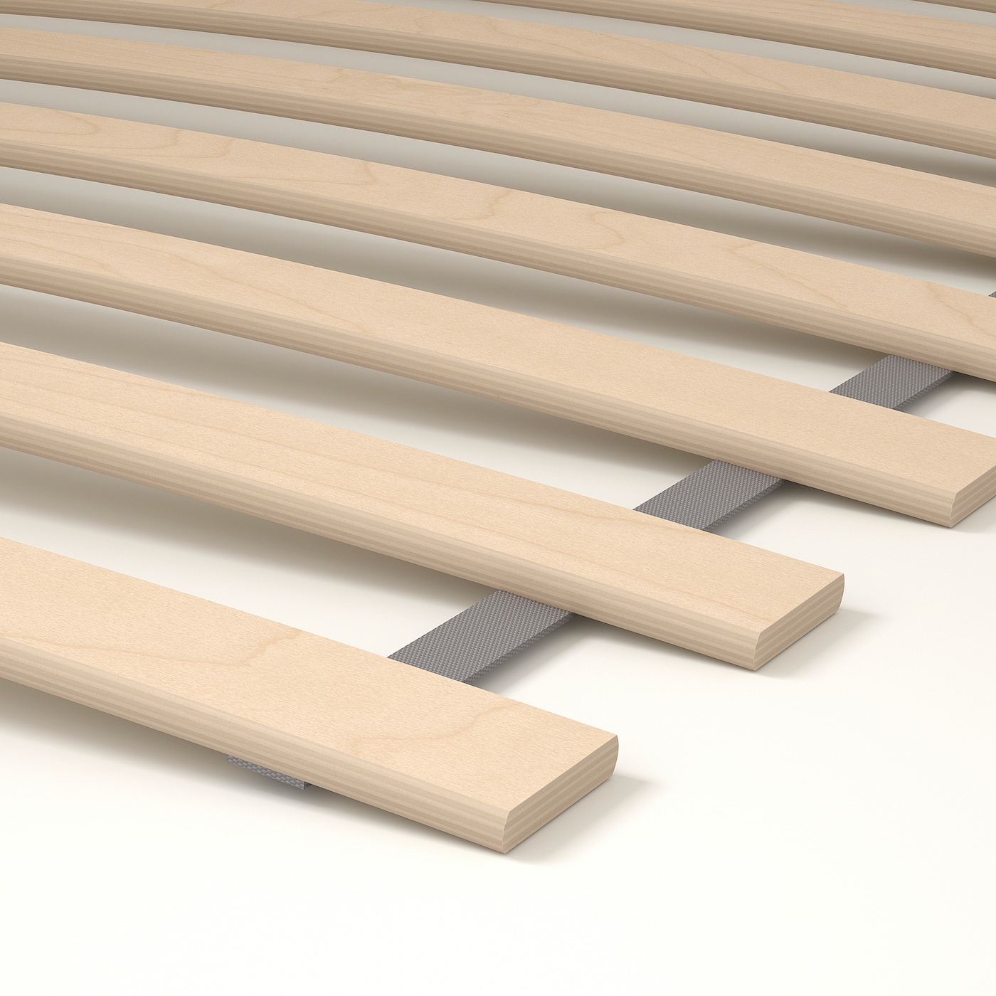 HEMNES bed frame white stain/Luröy - IKEA