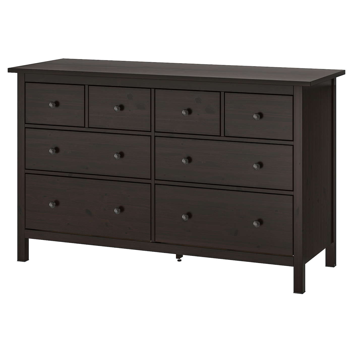 IKEA　イケア　HEMNES　ヘムネス　チェスト　ブラックブラウン HEMNES chest of 8 drawers black-brown - IKEA