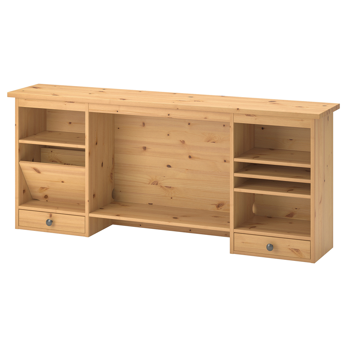 HEMNES desk with add-on unit white stain light brown - IKEA HEMNES desk with add-on unit white stain light brown - IKEA