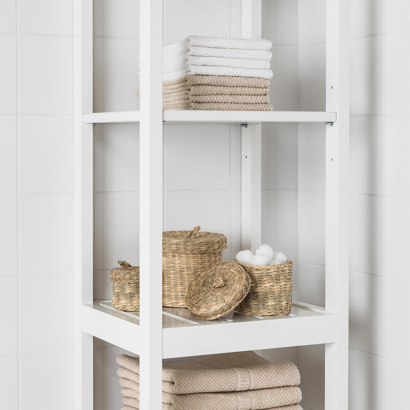 HEMNES shelving unit white - IKEA