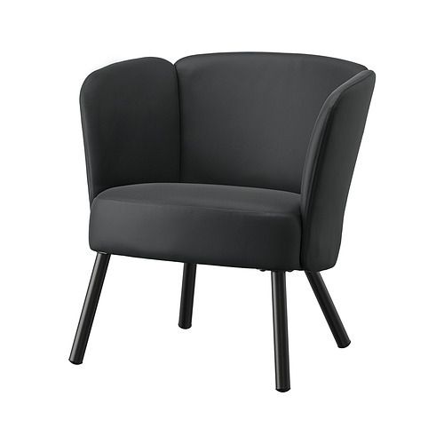 VISKABACKA armchair Gunnared dark grey - IKEA