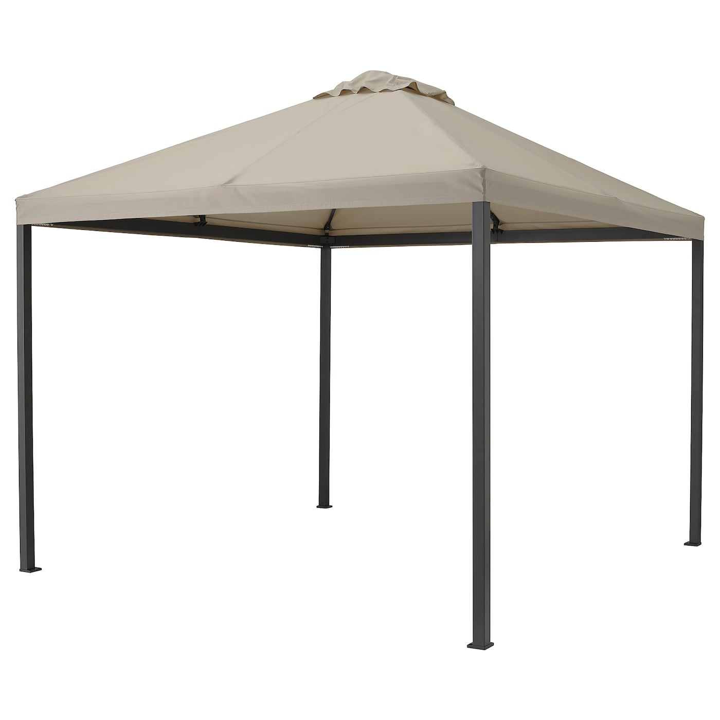 HIMMELSÖ gazebo dark grey/grey-beige - IKEA