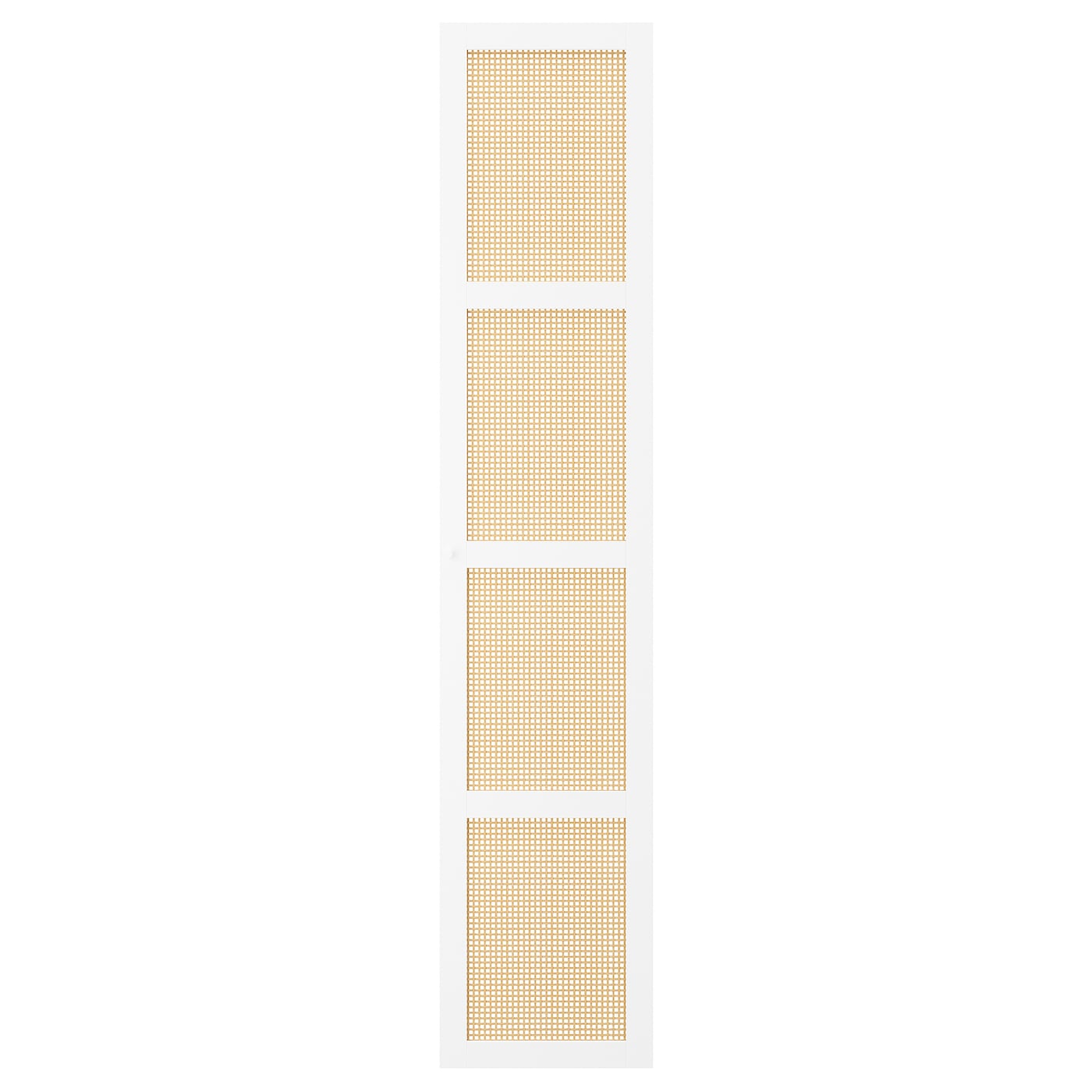 HÖGADAL door white/woven bamboo - IKEA