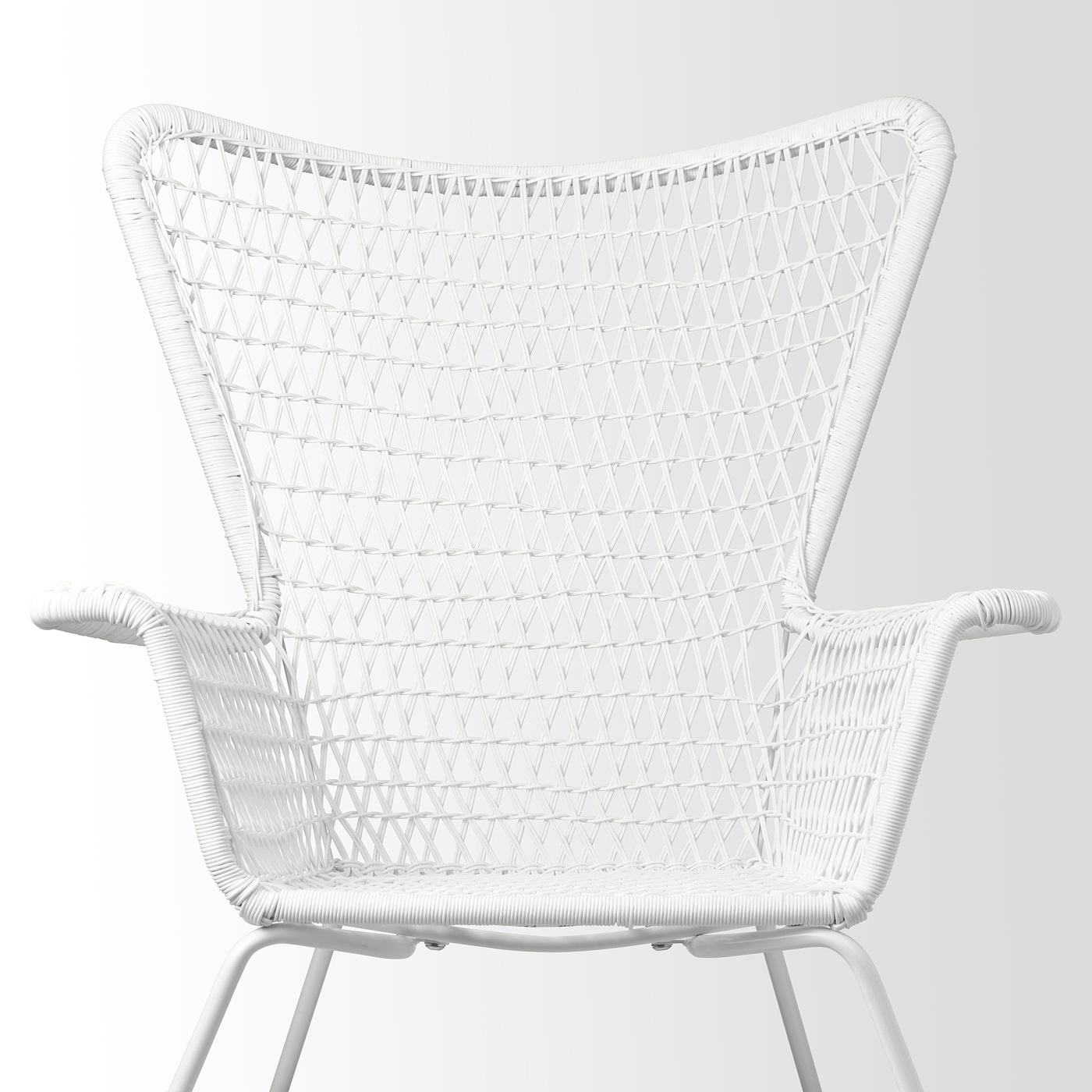 HÖGSTEN armchair, outdoor white - IKEA