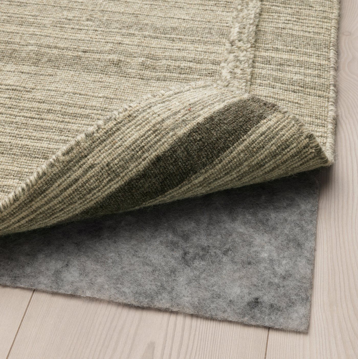 HÖJET rug, flatwoven handmade/beige - IKEA