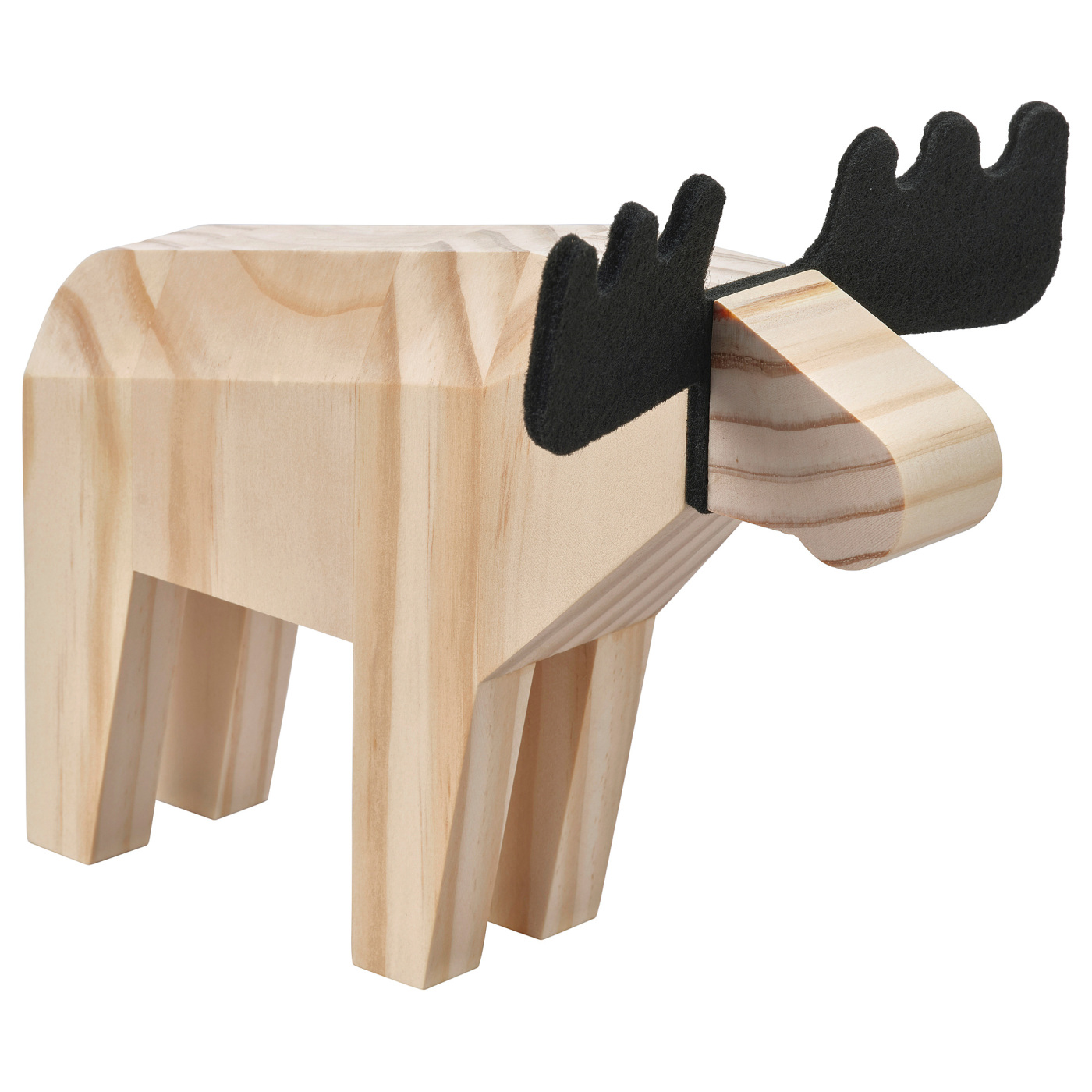 HÖSTAGILLE decoration, moose pine/black - IKEA