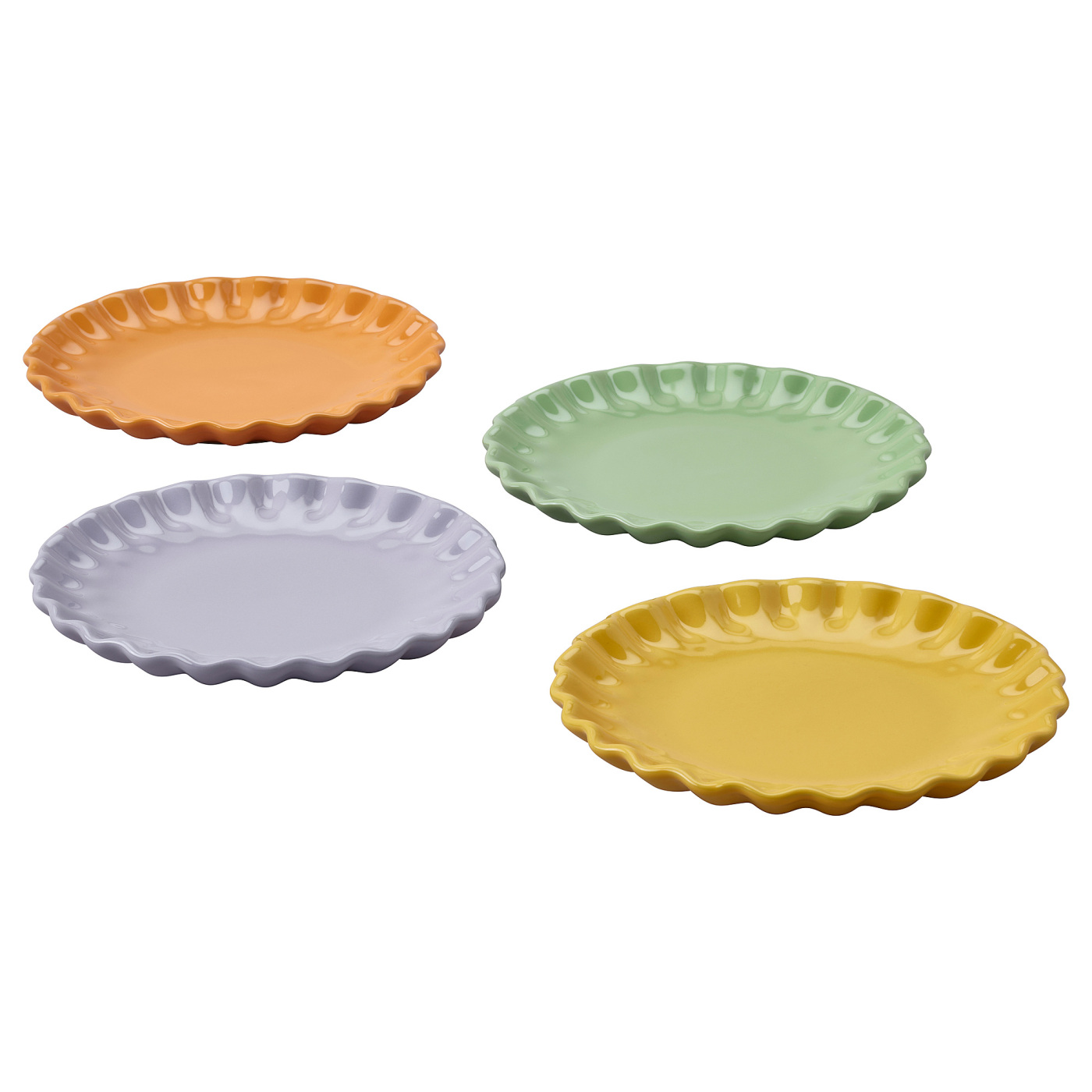 HÖSTAGILLE side plate mixed colours - IKEA