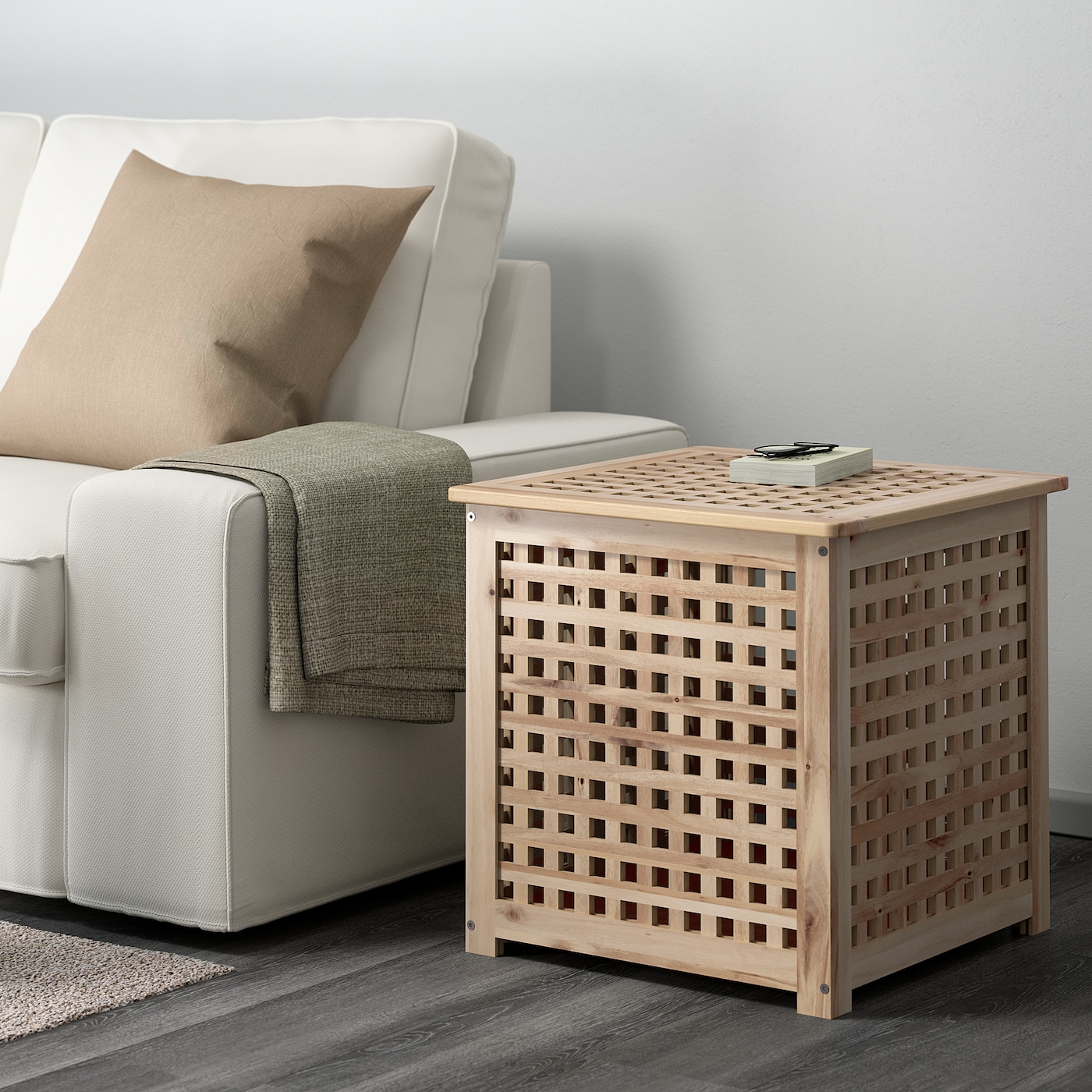 HOL side table acacia - IKEA
