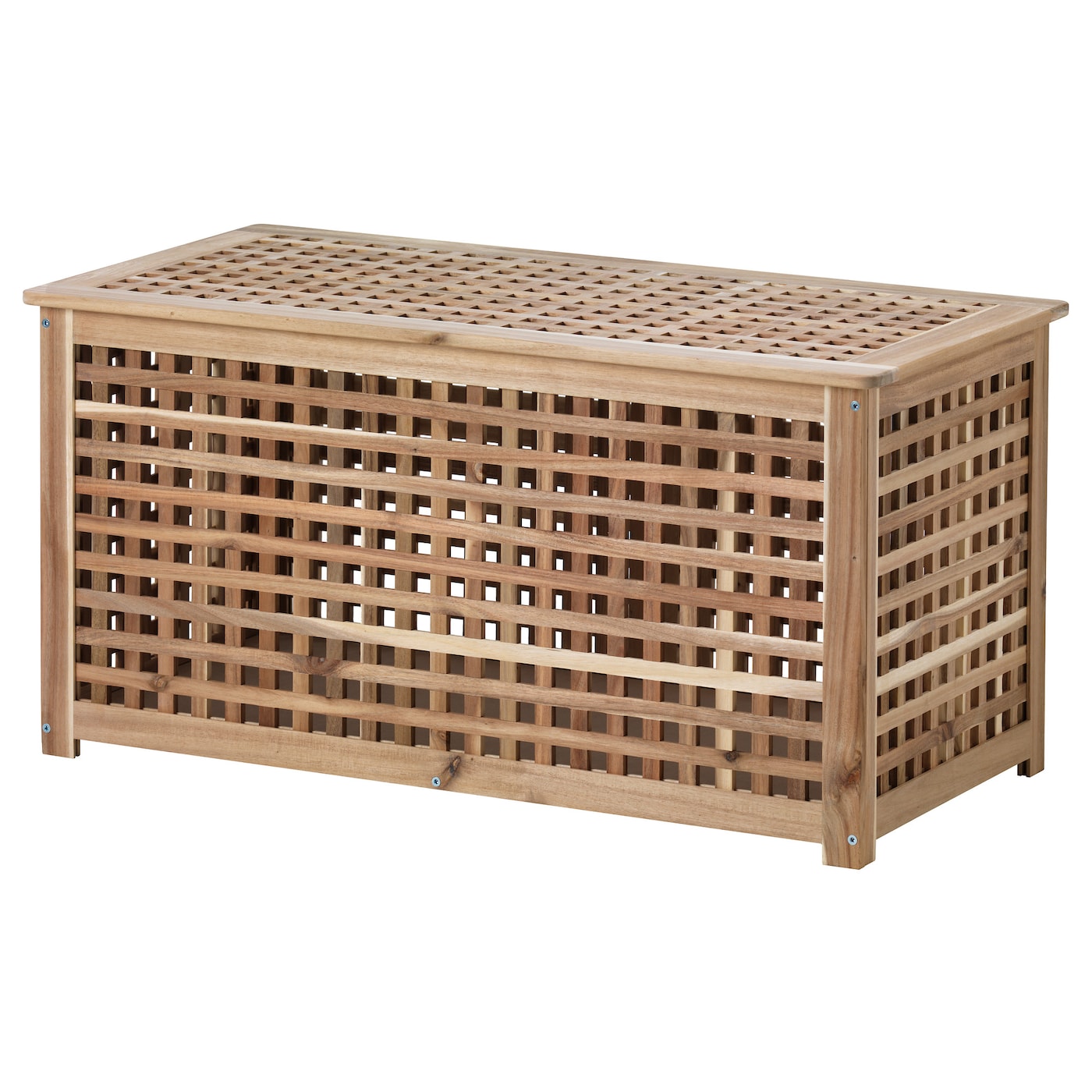 IKEA イケア◆HOL ホール◆ナチュラルウッド◆木製収納ボックス テーブル HOL storage table acacia - IKEA