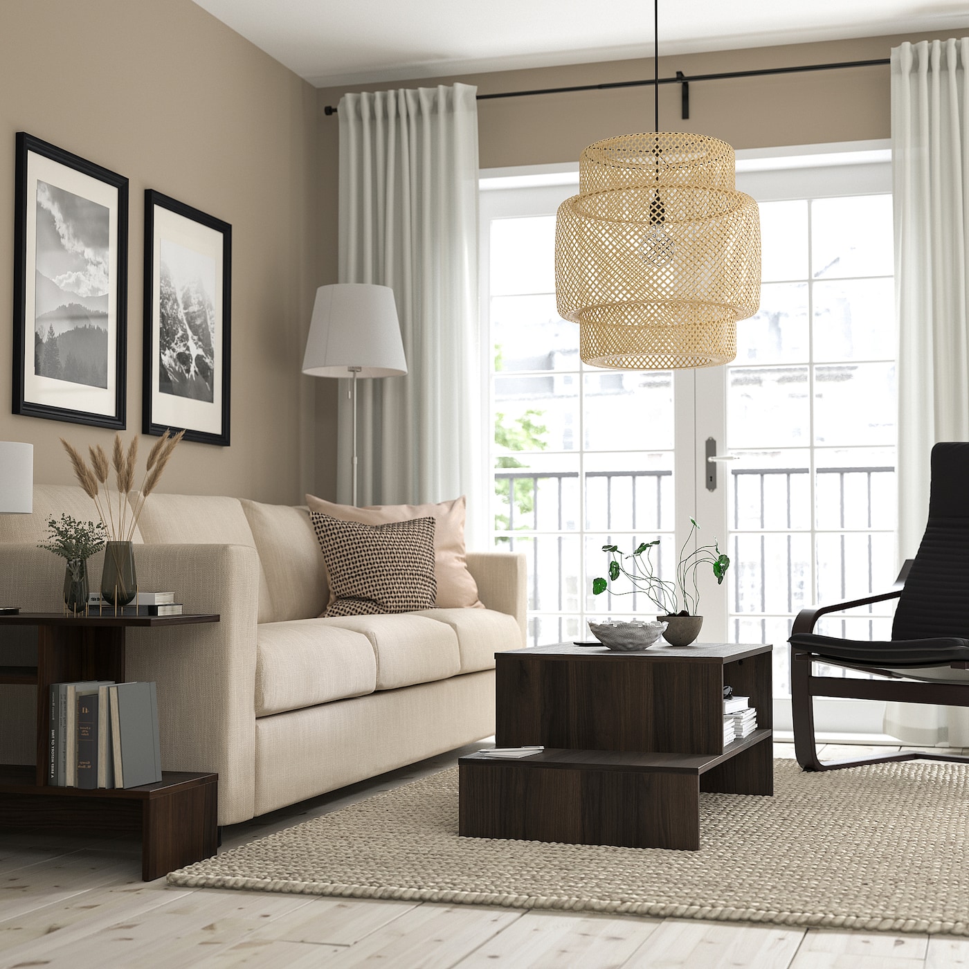 HOLMERUD coffee table dark brown - IKEA