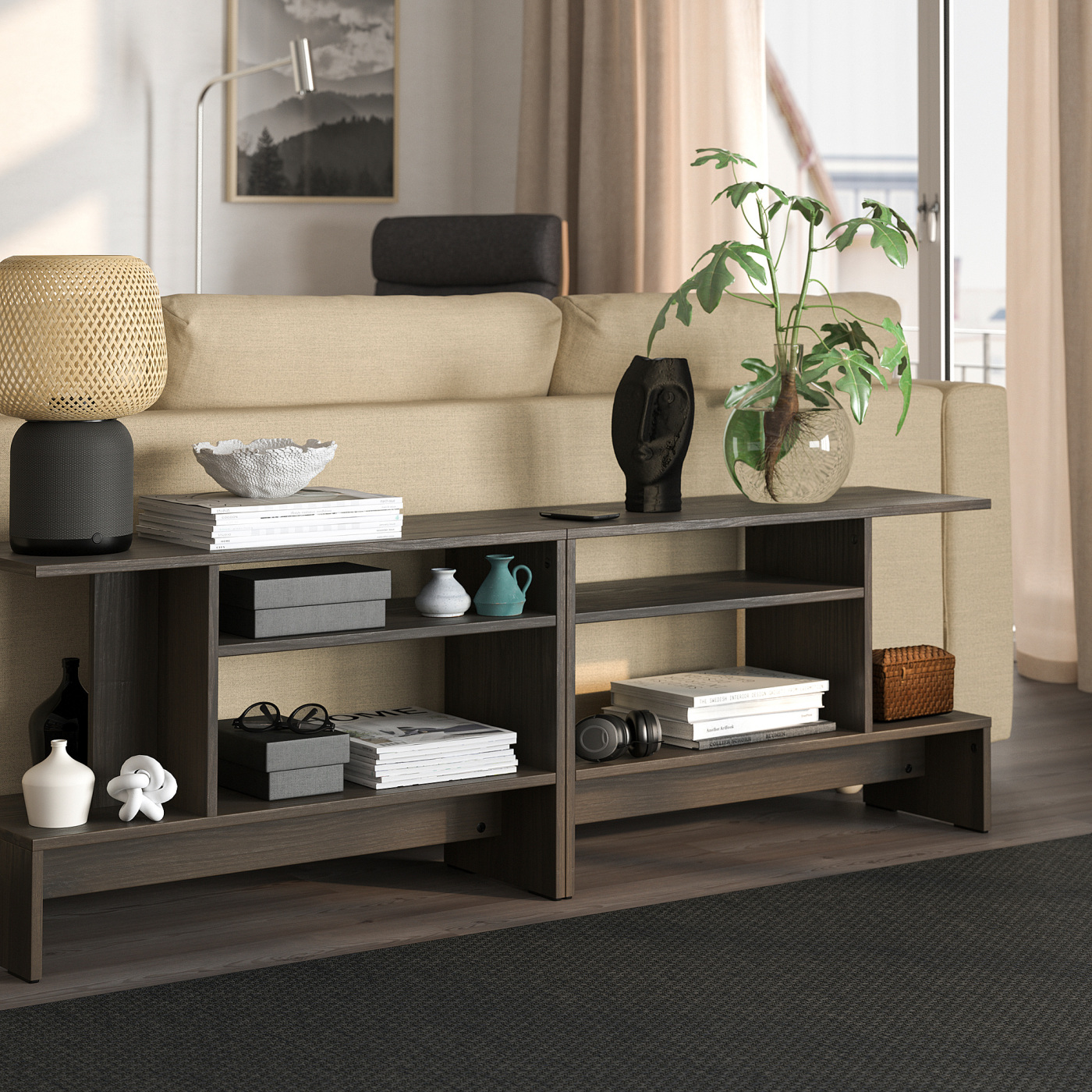 HOLMERUD side table dark brown - IKEA