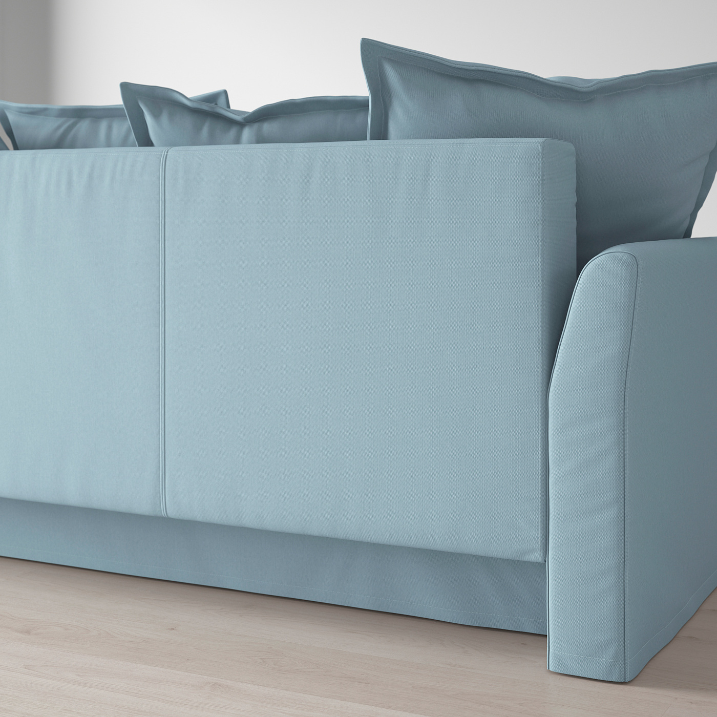 HOLMSUND three-seat sofa-bed Orrsta light blue - IKEA HOLMSUND three-seat sofa-bed Orrsta light blue - IKEA