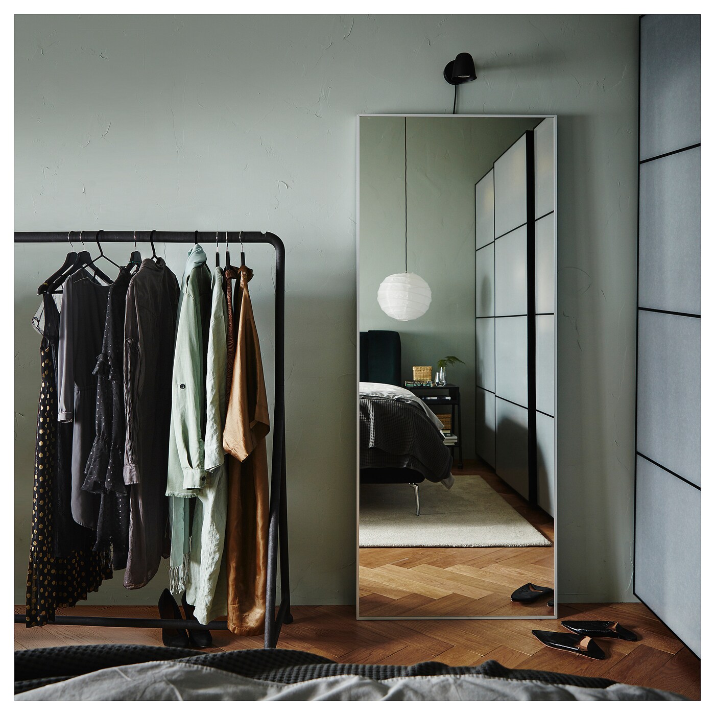 ＩＫＥＡ/イケア HOVET/ホーヴェット ミラー78×196cm ブラック（505.159.16） : 50515916 : SelectShop  Brain - 通販 - Yahoo!ショッピング