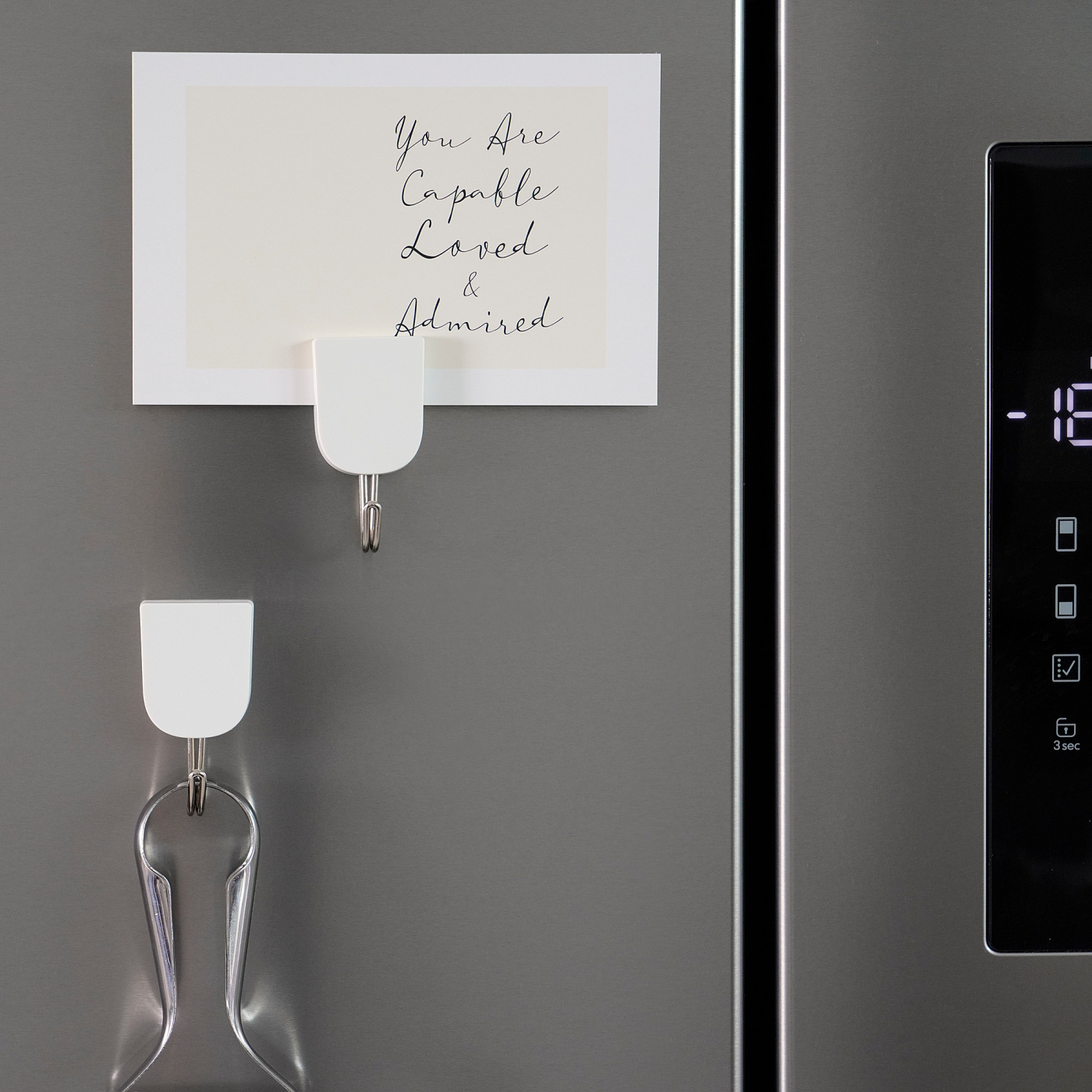 HUNDKOJA hook with magnet and card holder - IKEA