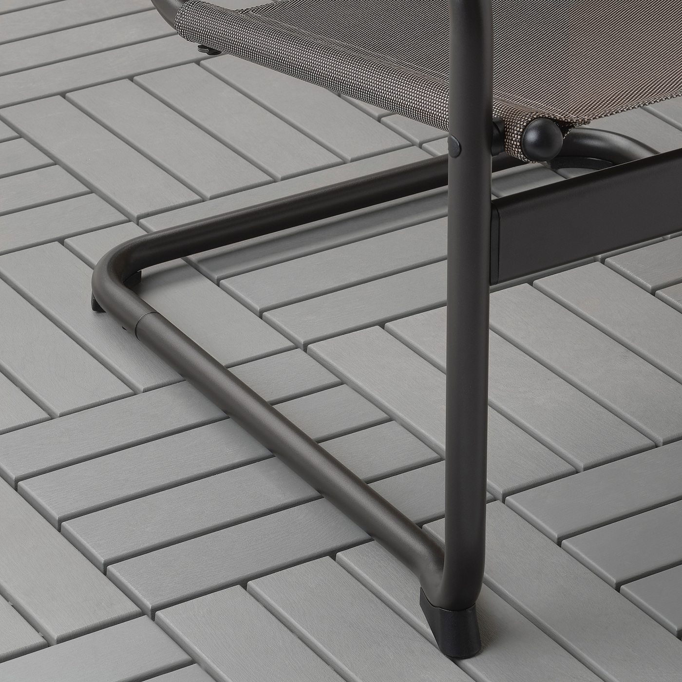 HUSARÖ armchair, outdoor dark grey - IKEA