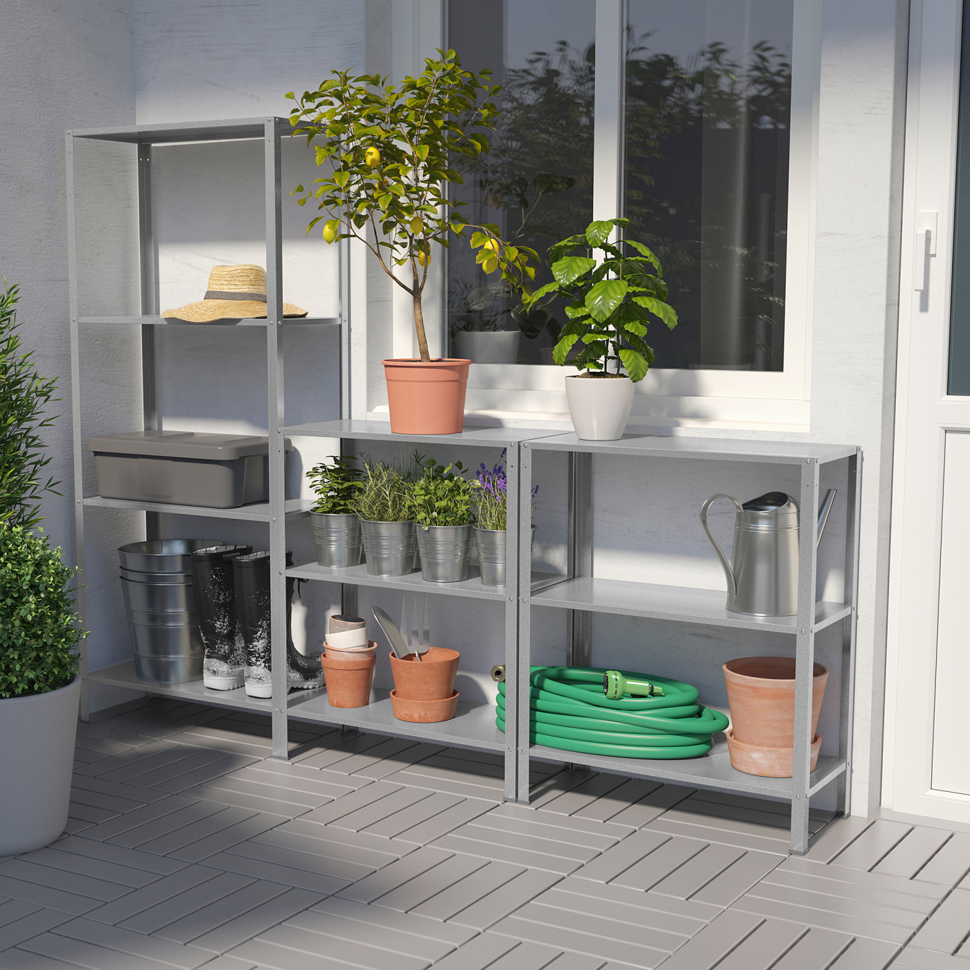 HYLLIS shelving unit in/outdoor - IKEA