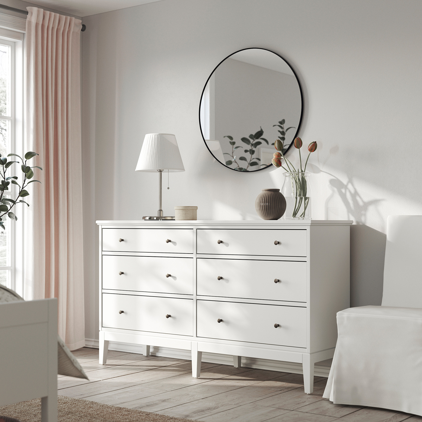 IDANÄS bedroom furniture, set of 4 white - IKEA