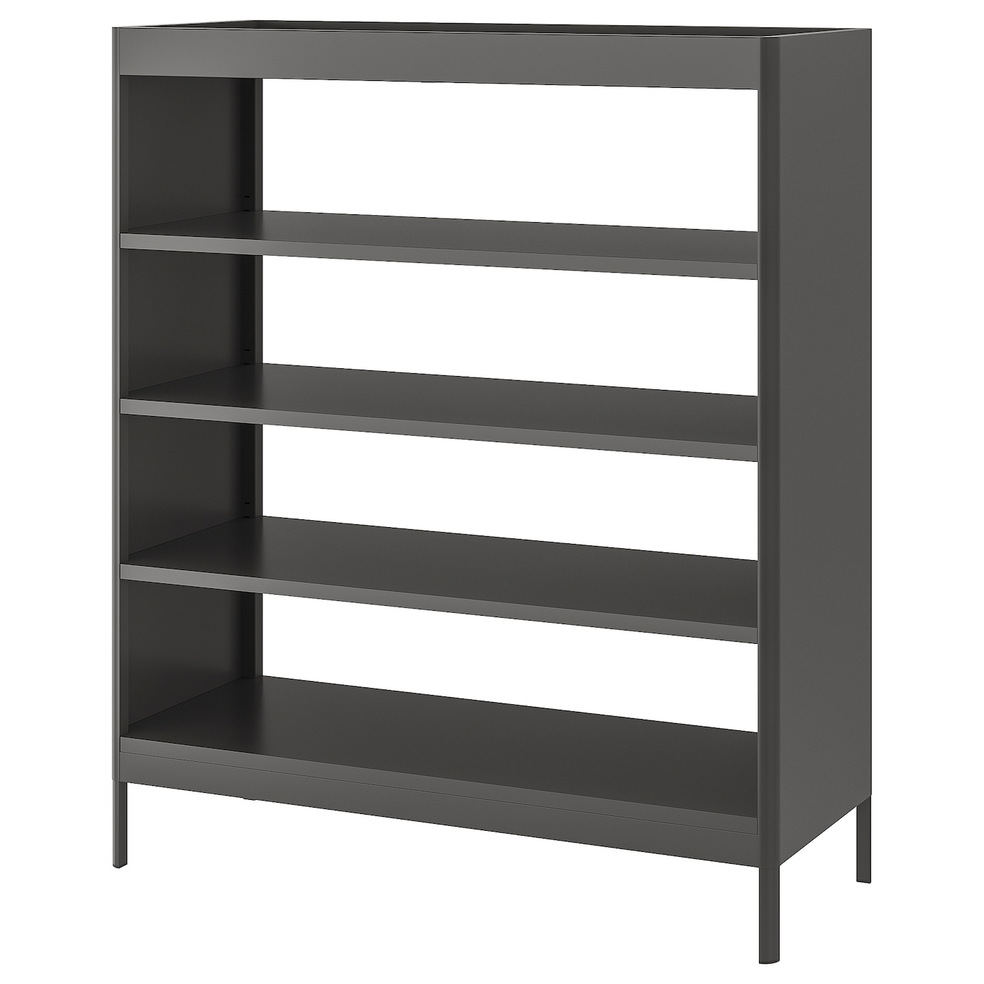 IDÅSEN shelving unit dark grey - IKEA