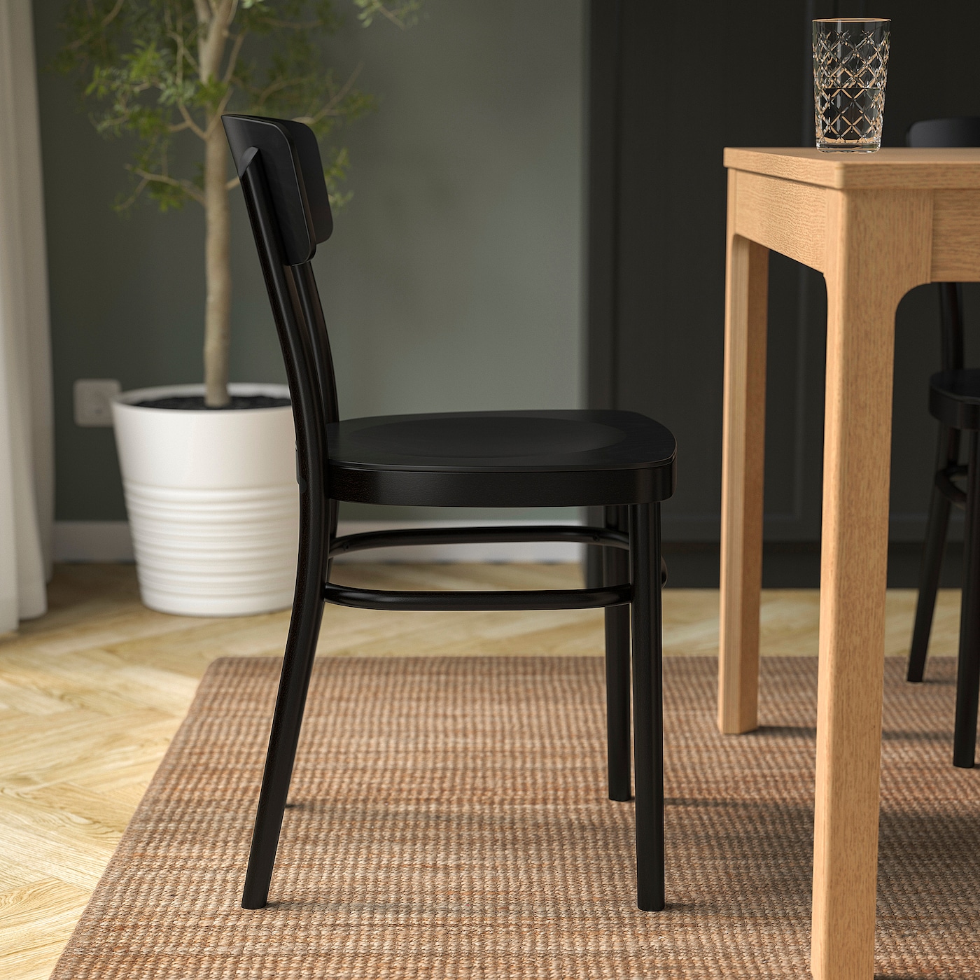 IDOLF chair black - IKEA