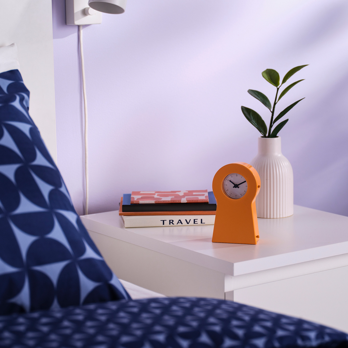 IKEA PS 1995 clock orange - IKEA