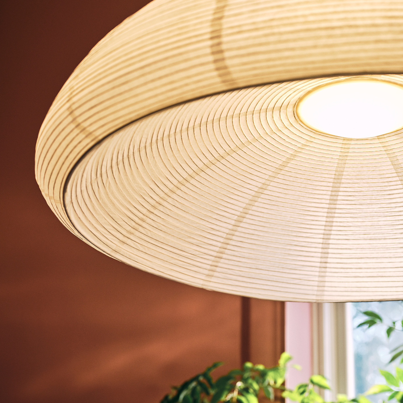 IKEA PS 2026 pendant lamp shade handmade/white - IKEA