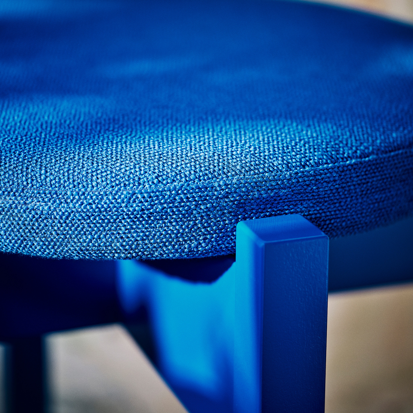 IKEA PS 2026 table and 2 chairs pine/Knäbäck bright blue - IKEA