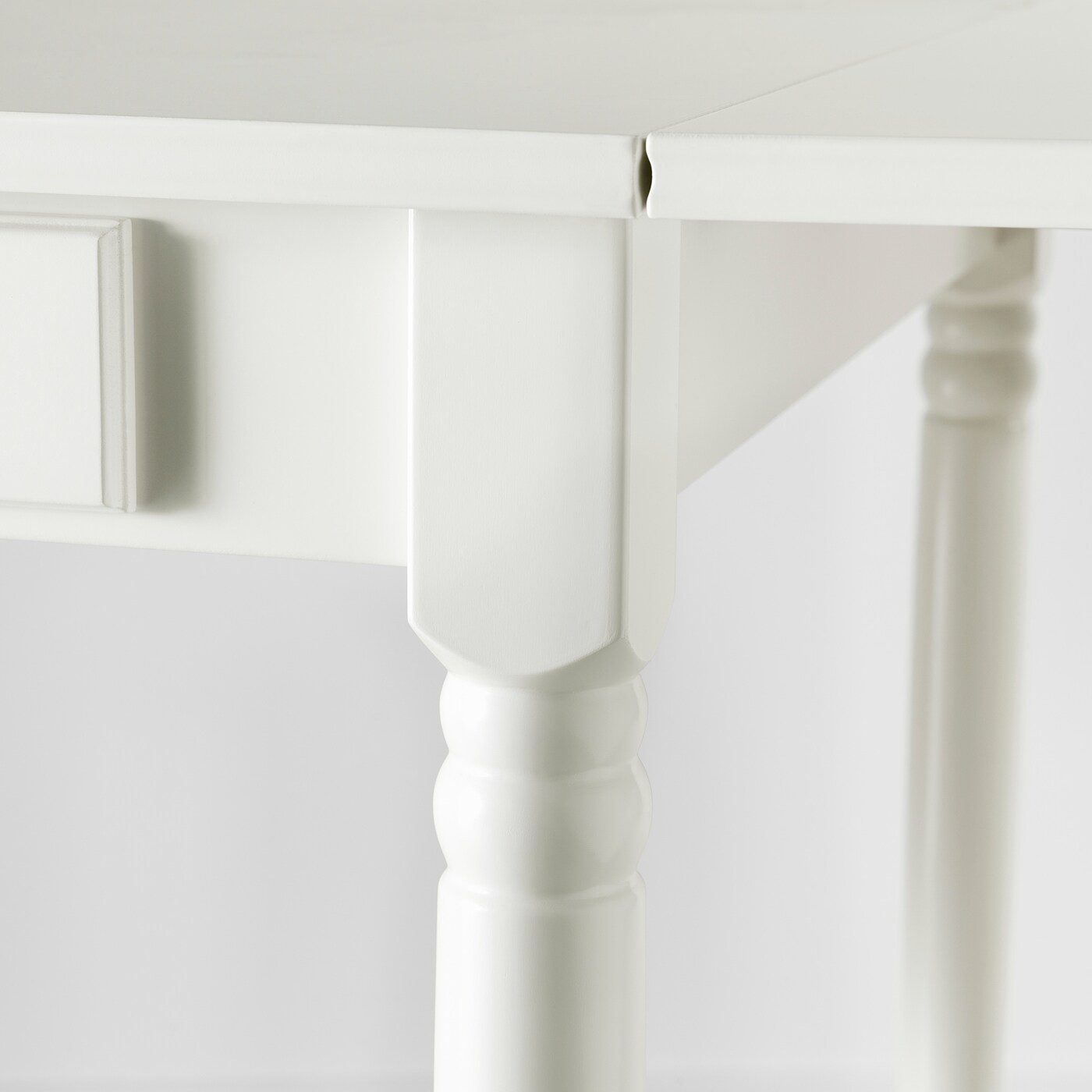 INGATORP drop-leaf table white - IKEA