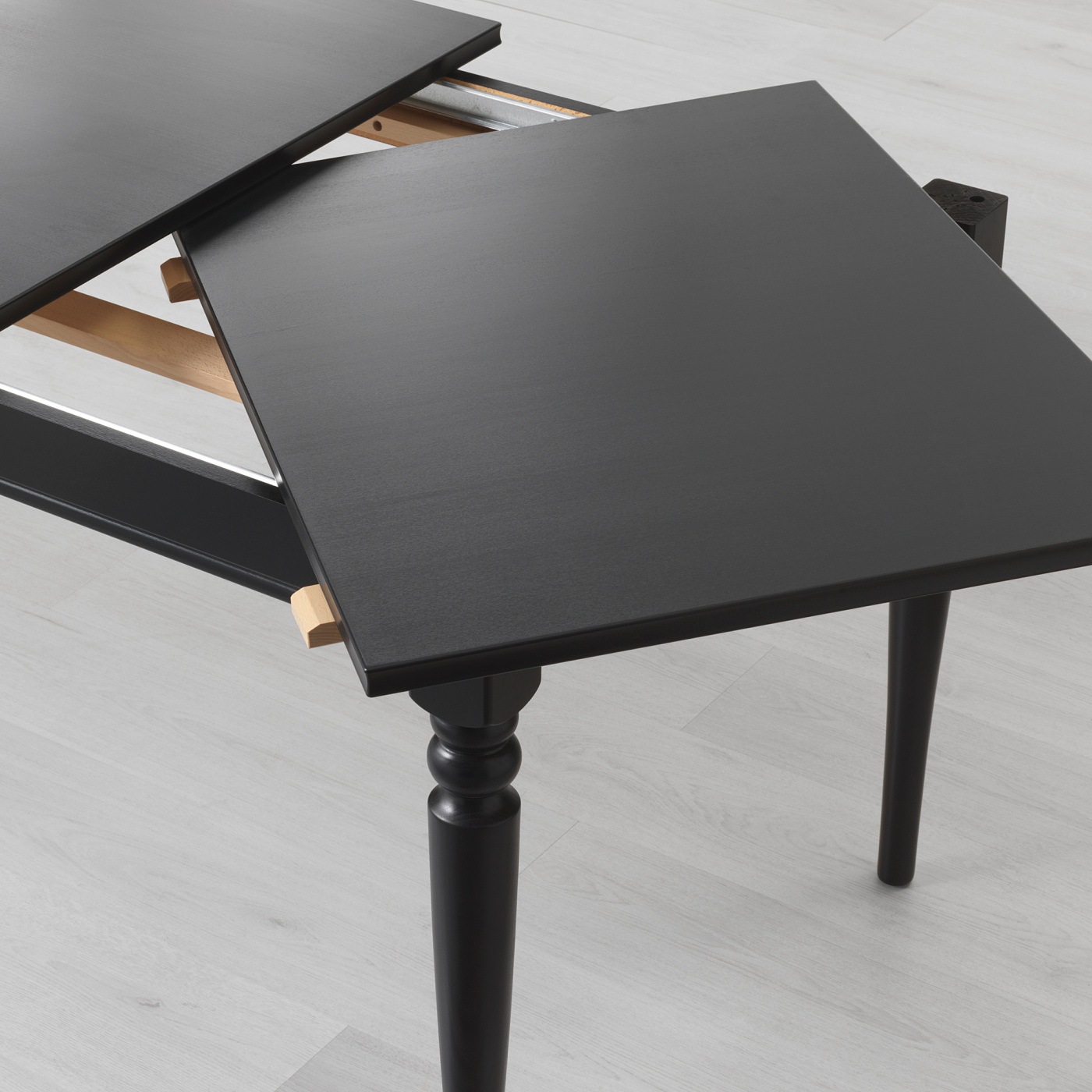 INGATORP extendable table black - IKEA