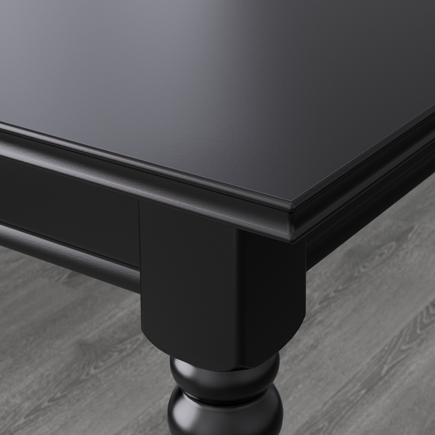 INGATORP extendable table black - IKEA