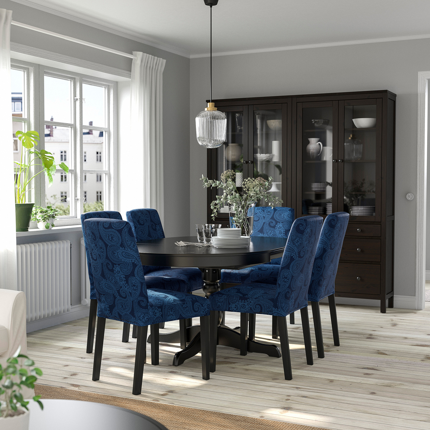 INGATORP extendable table black - IKEA