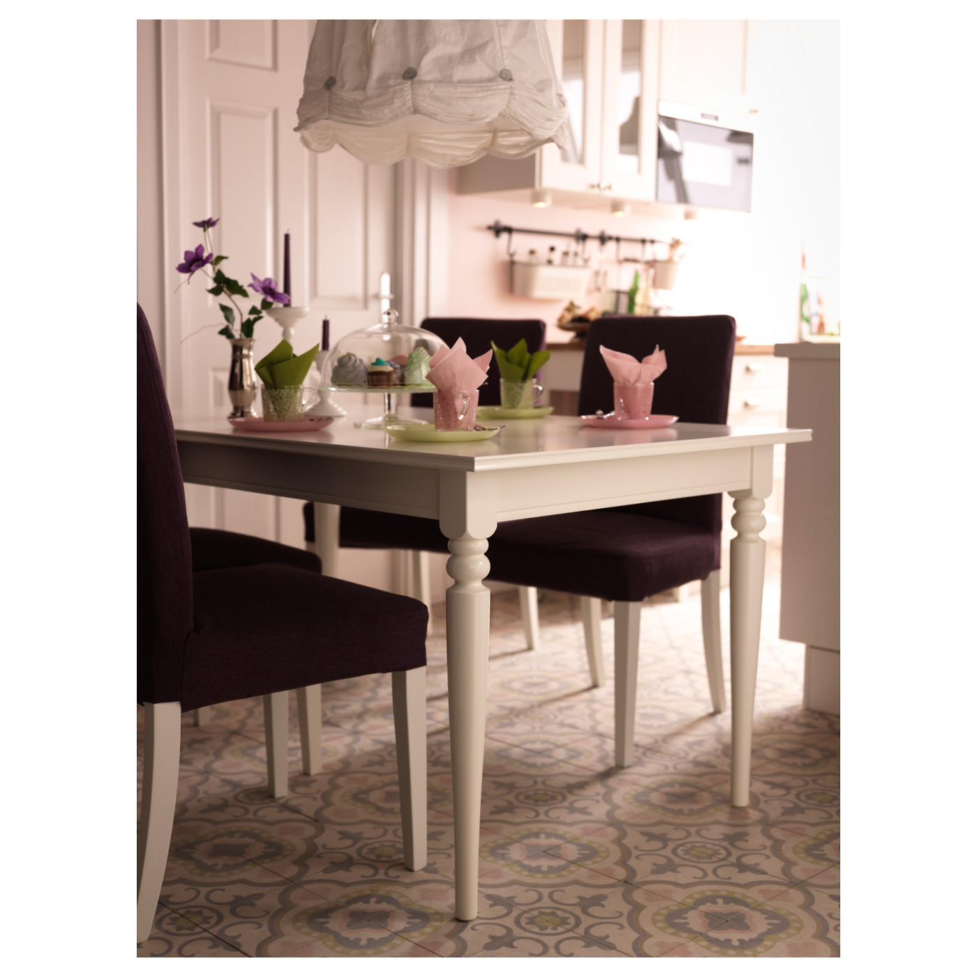 INGATORP extendable table white - IKEA